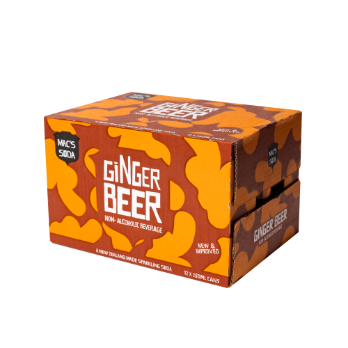 Mac's Ginger Beer Non-Alcoholic Beverage 12 x 250ml