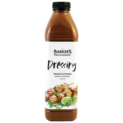 Miso & Ginger Dressing - Barker’s Professional - 1L