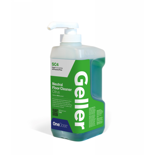 Geller OneDose SC4 Neutral Floor Cleaner Super Concentrate 1l