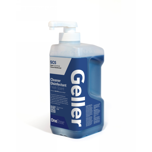 Cleaner Disinfectant Super Concentrate Geller OneDose SC5 1L