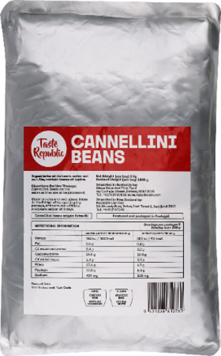 Cannellini Beans In Pouch Taste Republic 3kg