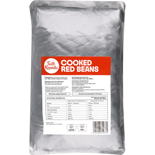 Black Beans in Pouch - Taste Republic - 3kg