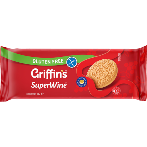 Gluten Free Superwine Biscuits - Griffin’s - 160g