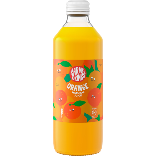 Karma Drinks Orange Fruit Juice 12 x 300ml