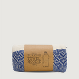 Moana Road - Turkish Towel Hoodie - Blue & White - 2 units