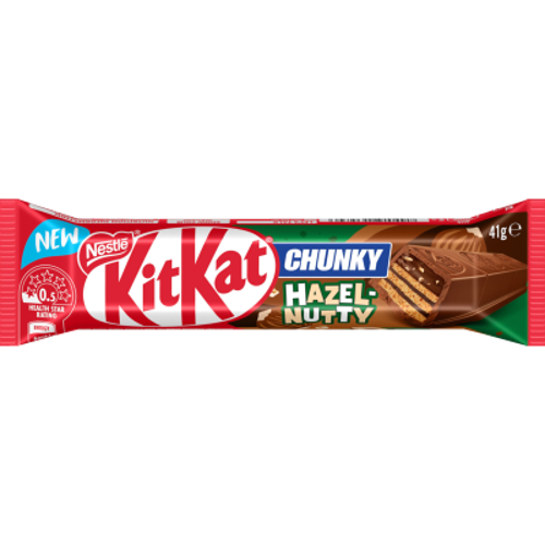 KitKat Chunky Hazel-Nutty Chocolate Bars - Nestlé - 24 x 41g