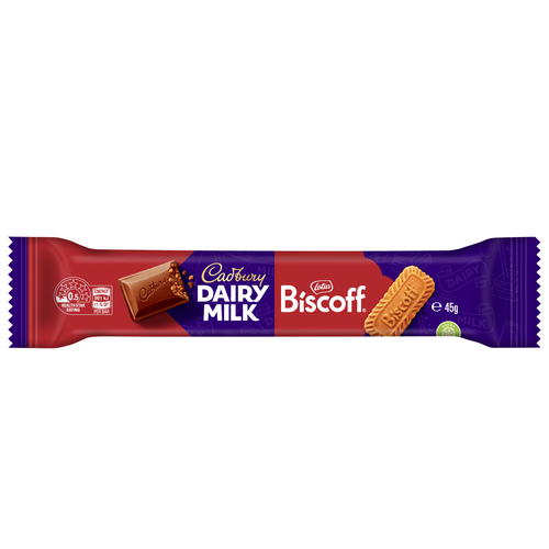 Cadbury Biscoff Chocolate Bar 48 x 45g