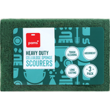 Pams Heavy Duty Cellulose Sponge Scourers - 3 Pack