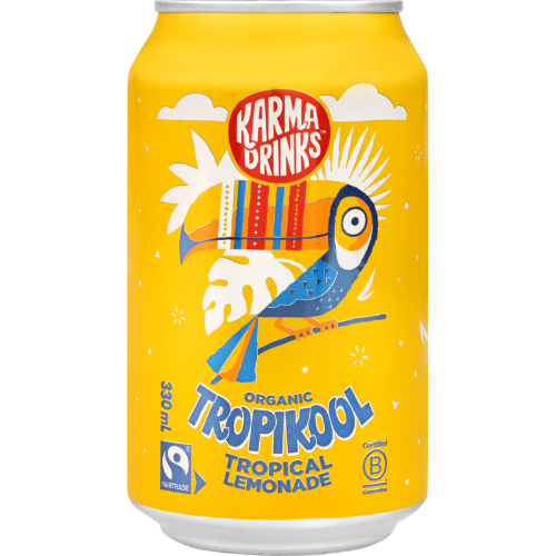 Tropikool Tropical Lemonade - Karma Drinks - 12 x 330ml