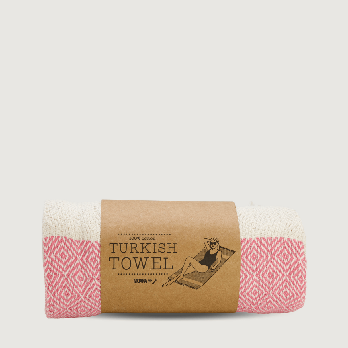 Moana Road - Turkish Towel - Pink - 2 units