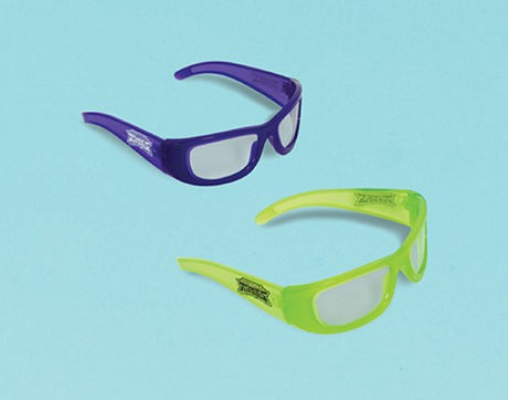 Pack of 6 vibrant Rise Of The Teenage Mutant Ninja Turtles glasses, perfect for parties and TMNT fans.