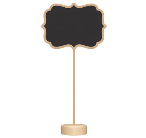 Chalkboard Standing Wood Signs