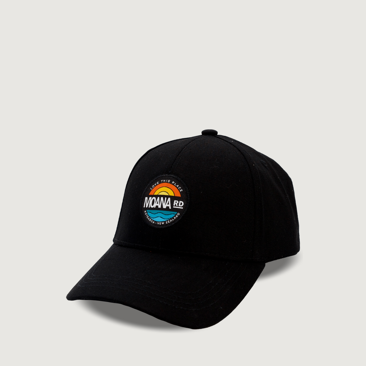Moana Road Baseball Cap - Black - 2 units