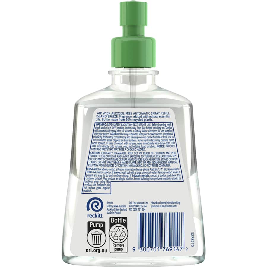 Air Wick Automatic Spray System Refill Island Breeze