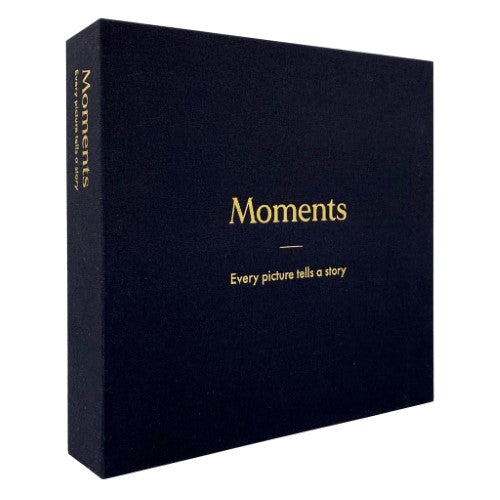 Profile - Moments Black Slip-In Display Photo Album