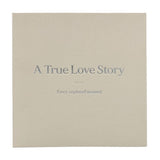 Elegant black slip-in photo album designed to showcase and protect 160 cherished photos, beautifully presented in a gift box.