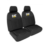 CANVAS FRONT SEAT COVER PAIR BLACK SIZE 30 BOX - CATERPILLAR