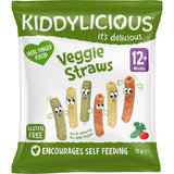 Kiddylicious Baby Snacks Veggie Straws 12+ Months 12g