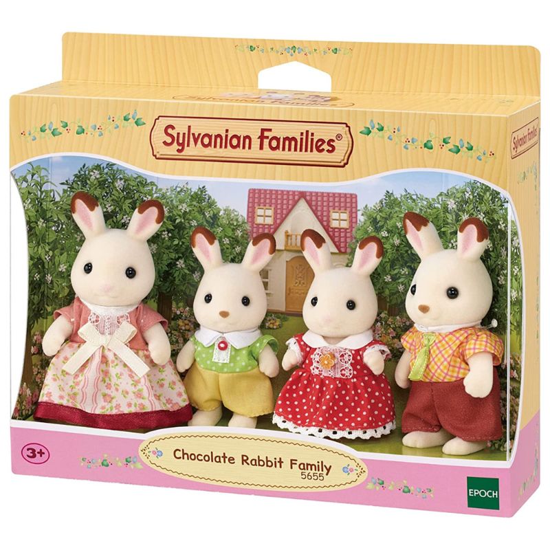 Sylvanian Families Chocolate Rabbit Family 2022