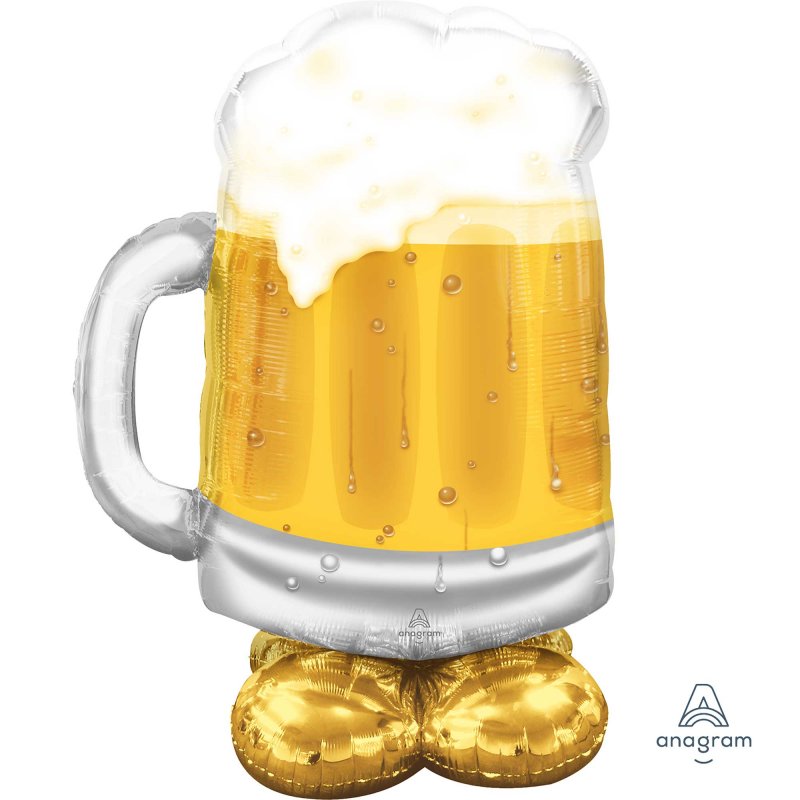 Foil Balloon - Airloonz Big Beer Mug  (124cm)