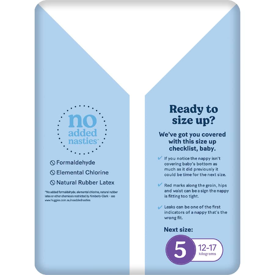 Huggies Ultra Dry Nappy Pants Toddler Boys 9-14kg Size 4 29pack