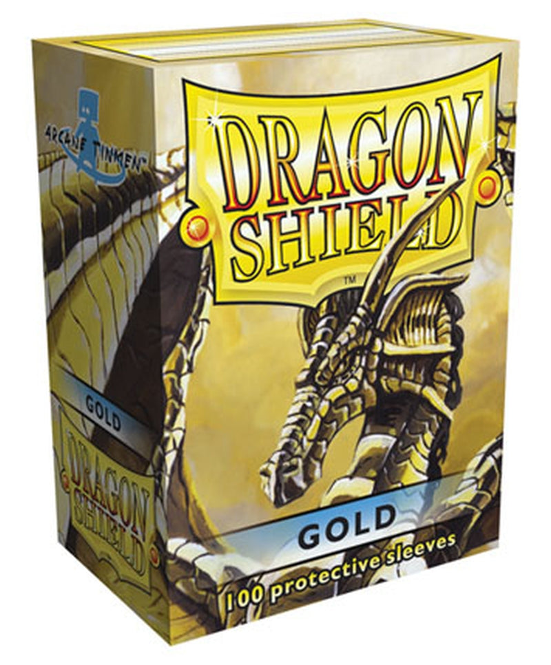 Dragon Shield Classic Card Sleeves - Gold