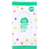 Little One's Nappy Bags Odour Neutralising 200pack