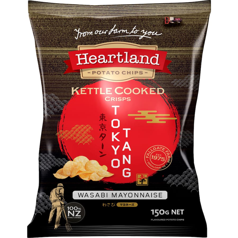 Heartland Chips Wasabi Mayo - 150g