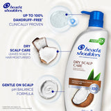 Head & Shoulders Anti Dandruff Shampoo Dry Scalp Care 850mL
