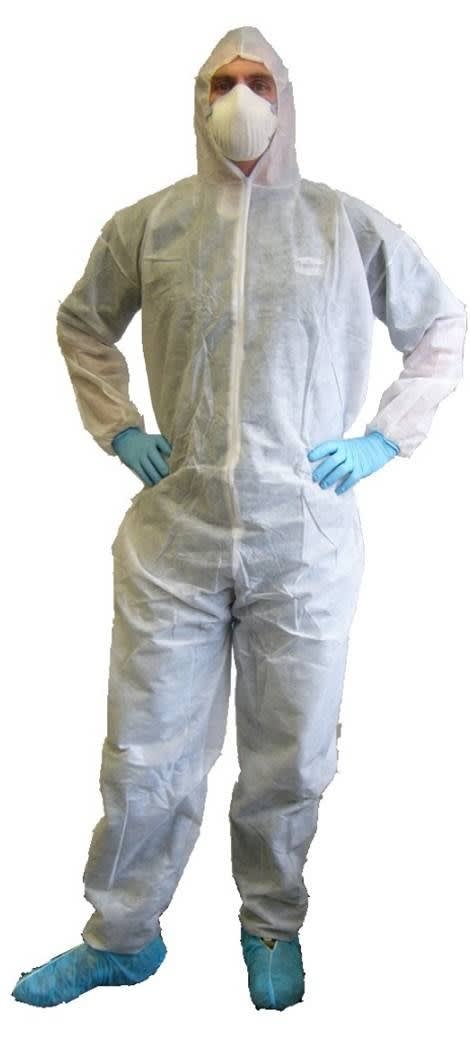 SureShield Polypropylene Coverall White S-4XL (Each) - White - M