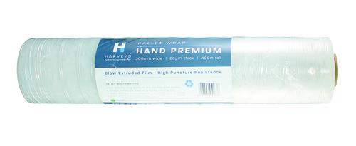 Harveys Hand Stretch Wrap Film, Blown, 20mu 500mm x 400m (Roll)