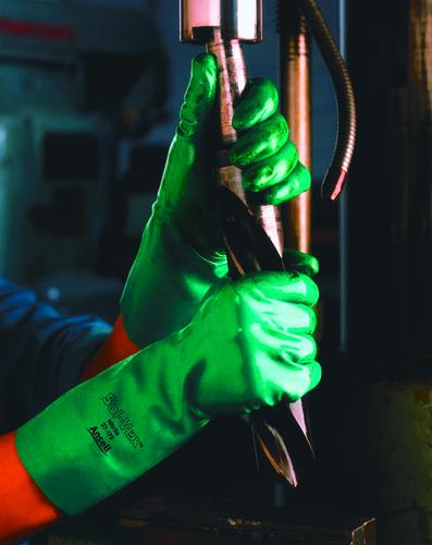Ansell AlphaTec Solvex 37-185 Gauntlet Gloves 8-11 (Pair) - Standard - 09