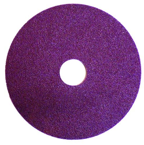 100 x 16mm fibre disc made of aluminium oxide, ideal for metal grinding and fabrication with lasting durability.