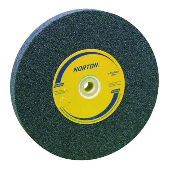 Silicon carbide sharpening wheel 150x25x32 mm in green, designed for precise grinding and heat damage prevention.