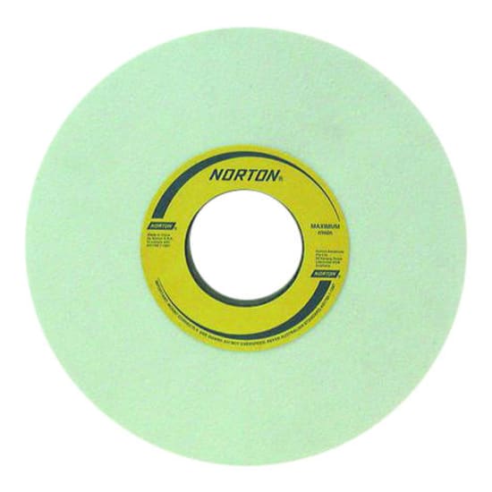 Norton Vitrified 38A Grinding Wheel, medium-grade, 150 x 25 x 32mm, ideal for precision grinding of ferrous tool steels.