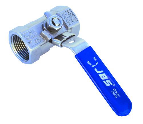 JBS Ball Valve 1PC Stainless Steel Grade 316 10mm
