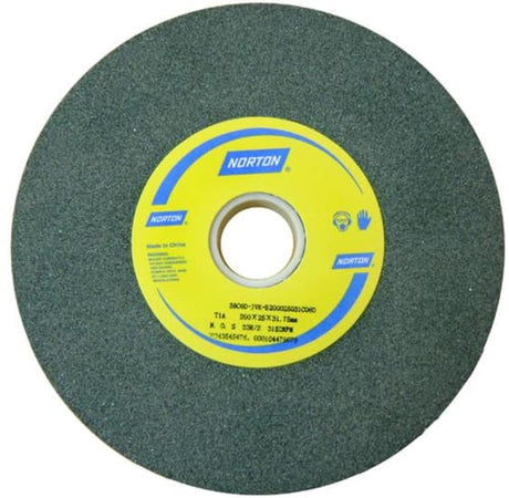 Norton General Purpose Grinding Wheel, fine grit 150, 25x32mm, ideal for smoothing and sharpening metals in workshops.