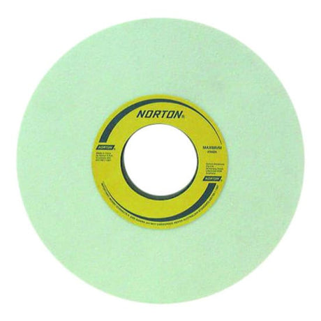 Norton Grinding Wheel 180x13x32 with 38A abrasive for efficient grinding of ferrous tool steels, ideal for professionals and DIYers.