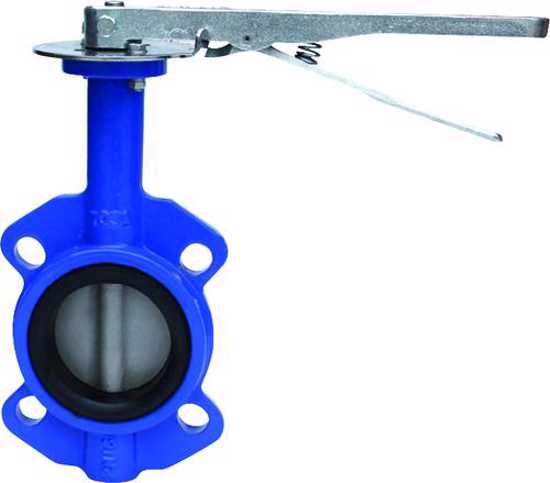 JBS051 Wafer Epoxy Butterfly Valves Cast Iron150mm (Each)