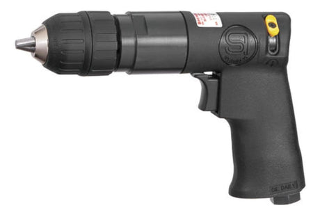 Lightweight and ergonomic air drill Shinano Si-5505, designed for precision and efficiency in various drilling tasks.