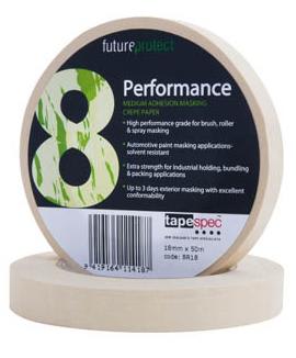 8R General Purpose Masking Tape 36mm x 50m 1 (Roll)