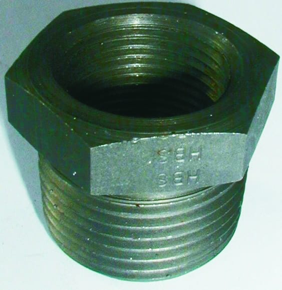 BUSH STL STM HEX 15NB X10NB