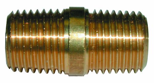 NIPPLE BARREL BRASS 332612 BSPT 3/4"