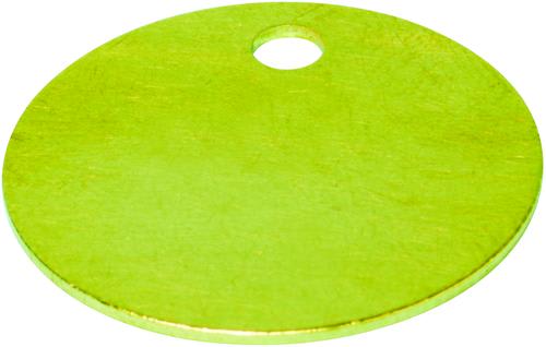 Key Label Disc with Punch Hole 32mm