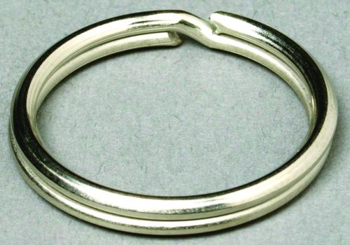 Nickel-Plated Key Ring 19mm x 1.25mm