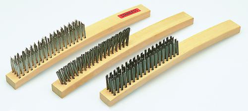 Josco Wooden Wire Brush Hand with Long Handle (Each)