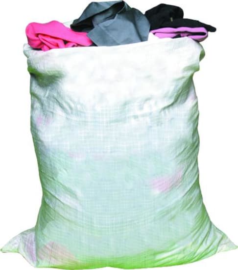 High-quality, eco-friendly cotton t-shirt rags in 100kg bulk, perfect for cleaning and maintenance tasks.