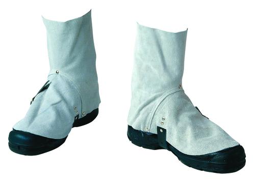 Blue Max Chrome Leather Welders Spats