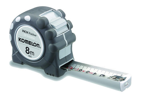 Komelon Stainless Steel Metric Tape Measure 8m