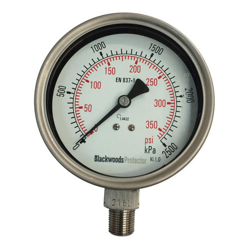 Gauge Pressure SS Case 3/8" BSPT 0/1000 kPa
